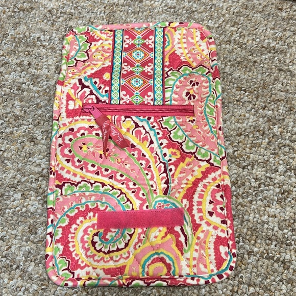 Vera Bradley Wallet Retired Capri Melon Paisley Floral - Picture 4 of 6